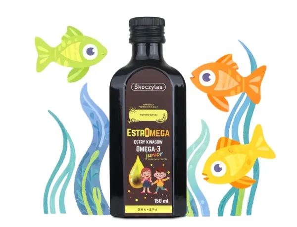 Estromega rybie kwasy omega 3 junior 150 ml